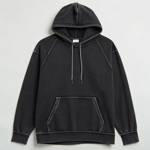 Samasel Classic Black Hoodie